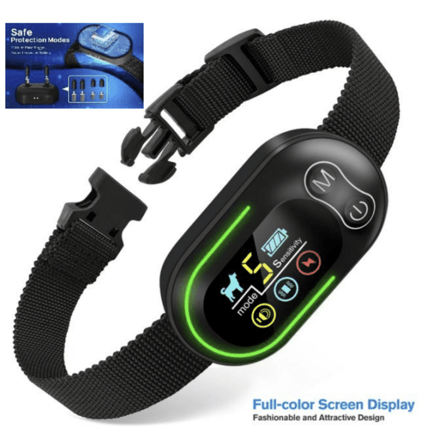 AI Digital Anti-Bark Collar Deluxe