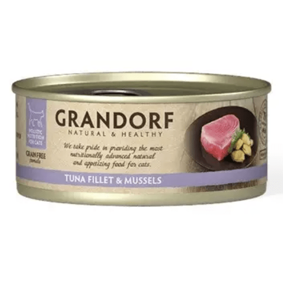 Grandorf Tuna Fillet with Mussels 70gr