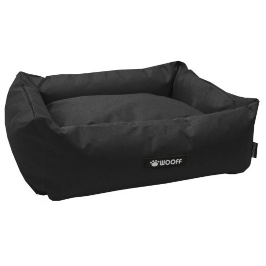 Woof Cocoon All Weather Large Black 90x70x22cm
