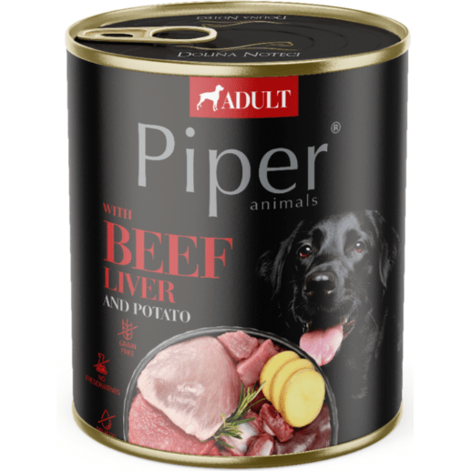 Piper Beef with Liver and Potatoes 800gr