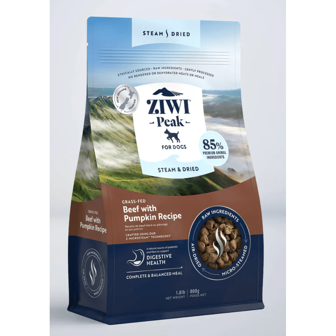 Ziwi Peak Dog Steam & Dried Beef 1.5kg