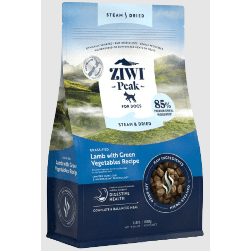 Ziwi Peak Dog Steam & Dried Lamb 800gr