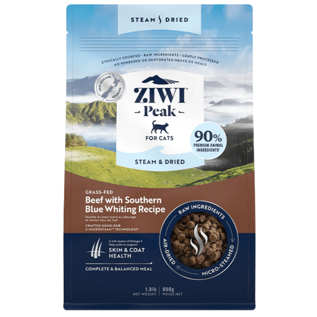 Ziwi Peak Cat Steam & Dried Beef 800gr