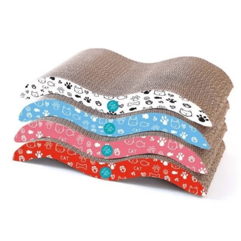Leopet Paper Cat Scratcher Gabbiano 42x22x7cm