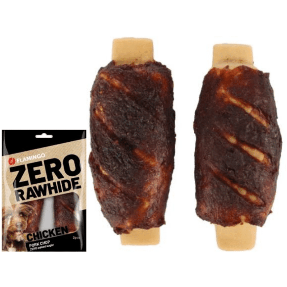 Zero Rawhide Pork Chop with Chicken 2pcs 80gr