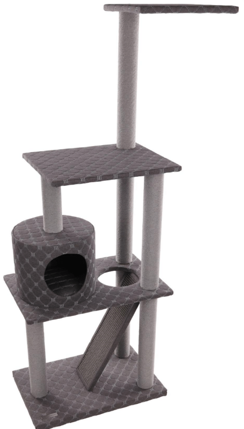 Flamingo Scratching Tree Alexandria 84x39x153cm