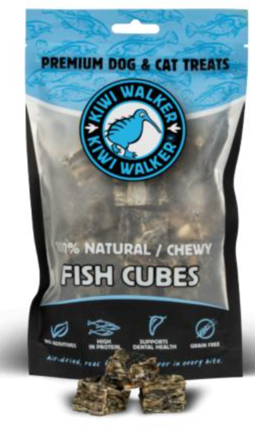 Kiwi Walker Air 100% Dried Fish Cubes 100gr