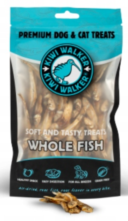 Kiwi Walker Air Dried Soft Whole Fish 100gr