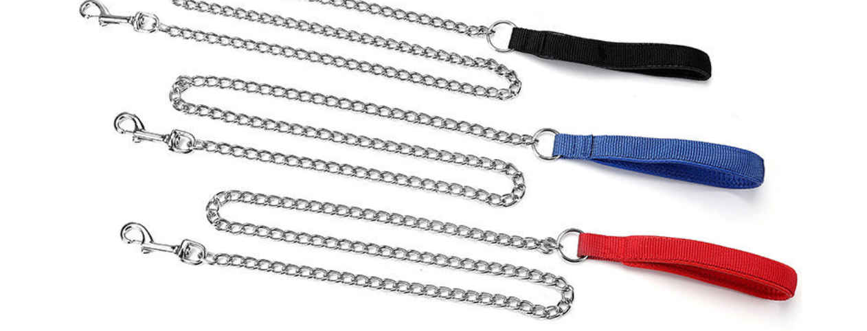Heavy Duty Steel Dog Leash 120cm