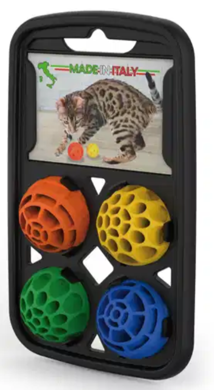 Georplast Holder with 4 Heavy Plastic Balls