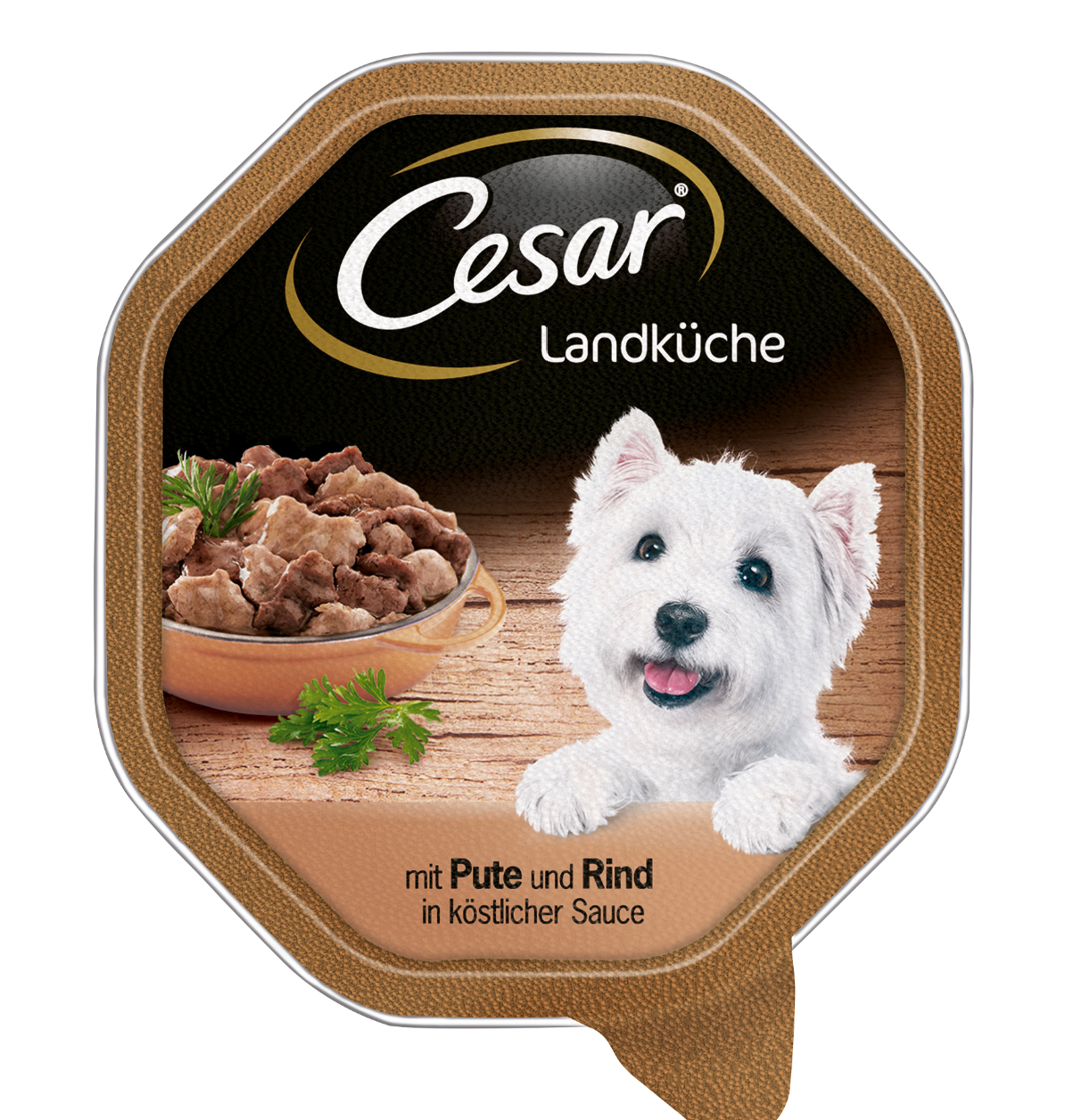 Cesar Dog Foil Adult Turkey, Beef & Herbs 150gr
