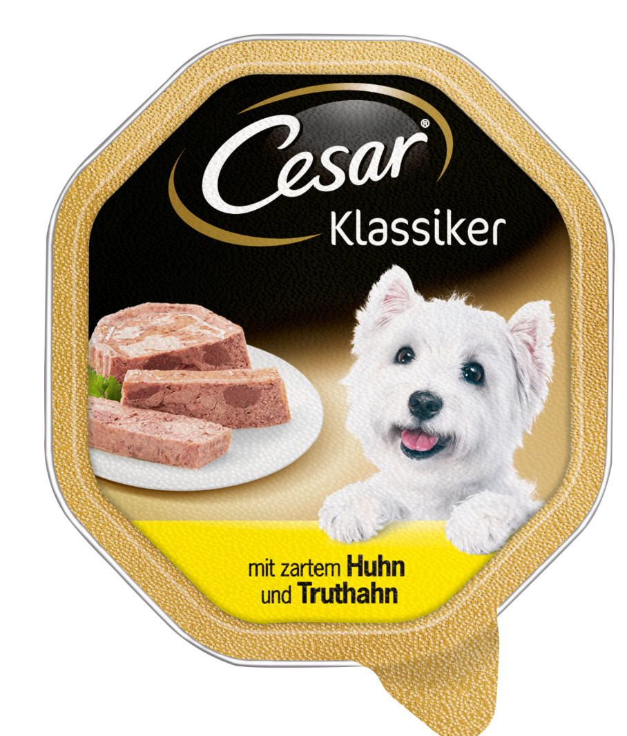 Cesar Dog Foil Chicken & Turkey 150gr