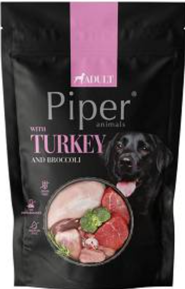 Piper Turkey with Broccoli 500gr