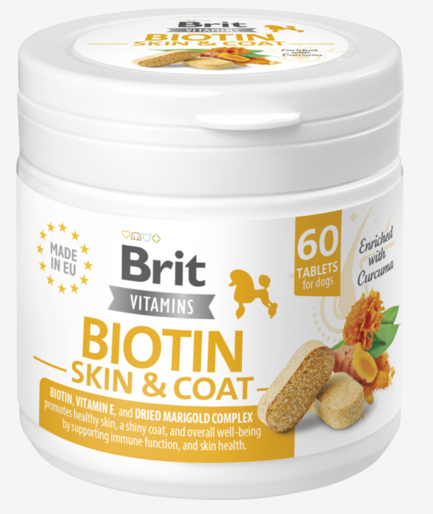 Brit Vitamins Biotin 120gr 60Tabs