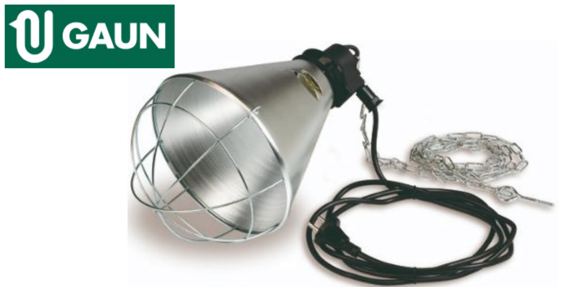 Aluminium Lamp Holder Ø21cm 5m/wire