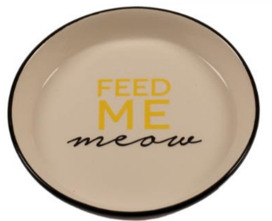 Duvo Feeding Bowl Stone Feed Me Meow Ø15.5 – 360ml