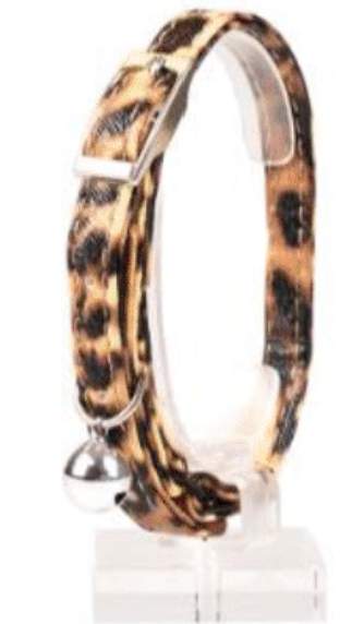 Cat Collar Leopard Print 20-30cm / 10mm