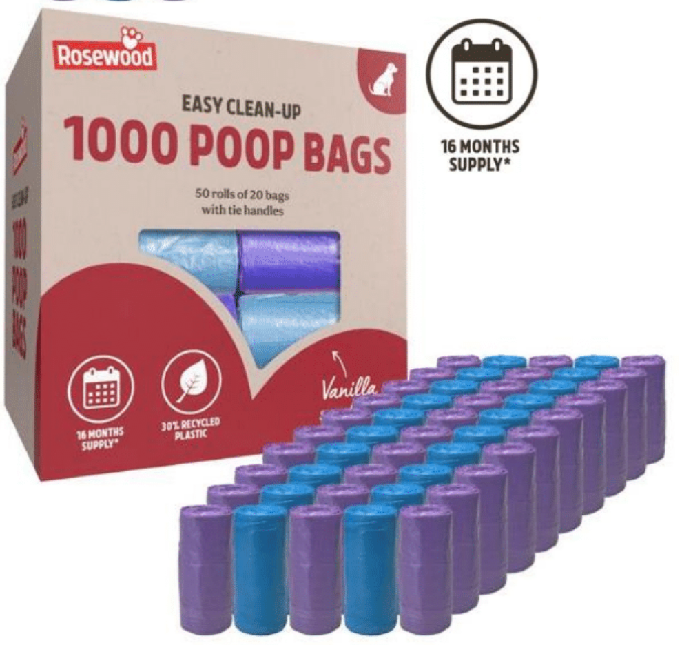 Rosewood Grab & Go 1000pcs 50 Rolls