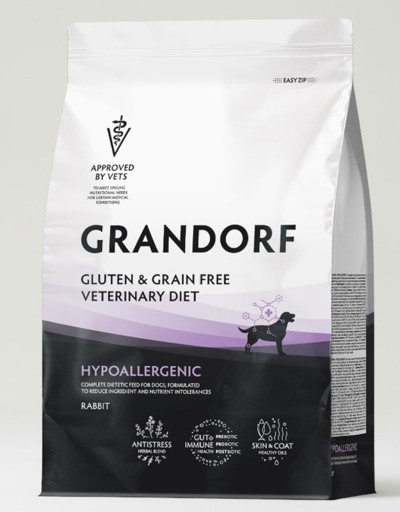 Grandorf Vet Dog Rabbit Hypoallergenic 400gr
