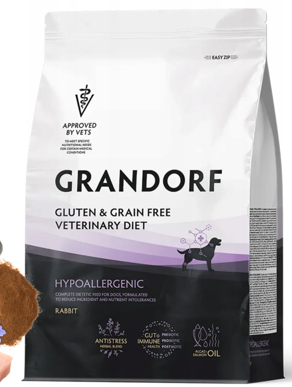 Grandorf Vet Dog Hypoallergenic Rabbit 1kg