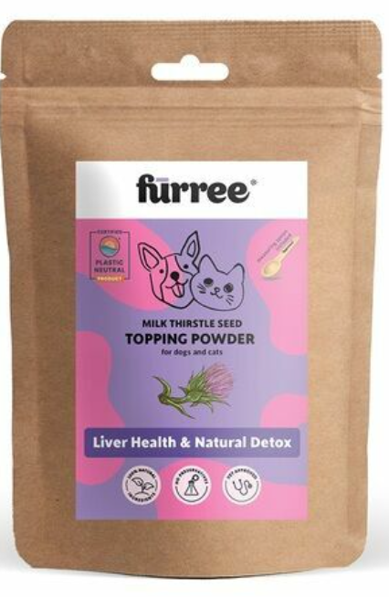 Furree Topping Milk Thistle Seed Powder 100gr