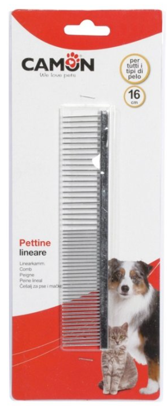 Camon Chrome Plated Comb 18cm