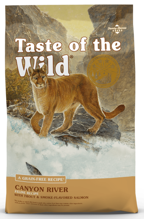 Taste Of The Wild Feline Canyon River Trout & Smoked Salmon 2kg