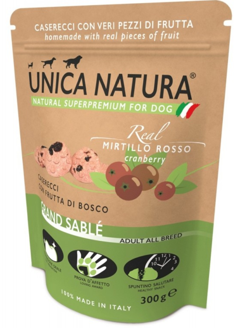 Unica Natura Grand Cranberry Biscuits 300gr