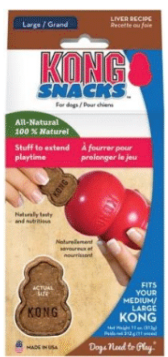 Kong Stuff n Snack Liver Mini 200gr