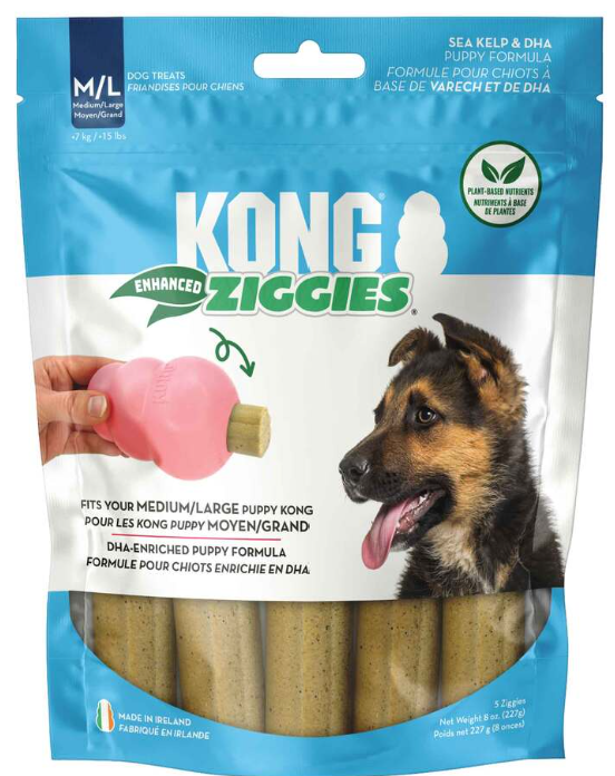 Kong Ziggies Enhanced Puppy Medium 227gr