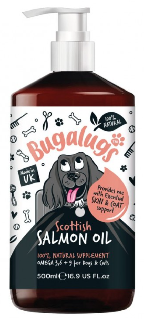 Bugalugs Scottish Salmon Oil 500ml