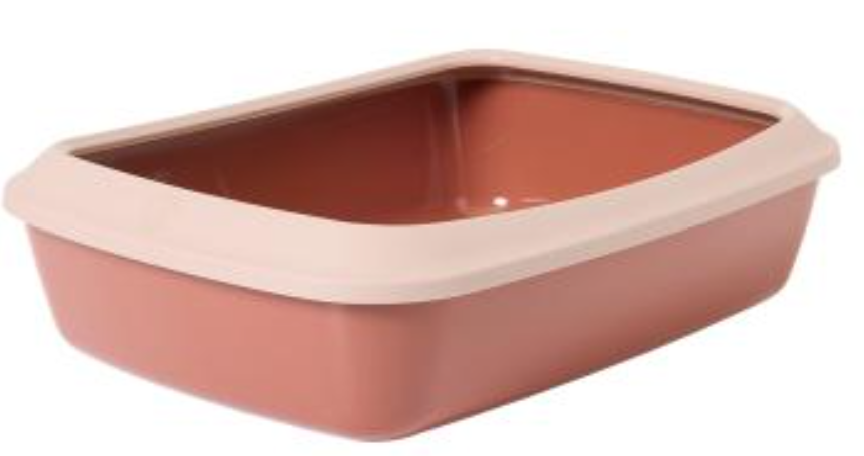 Iriz 50 with Rim Champagne Red 50x37x14cm