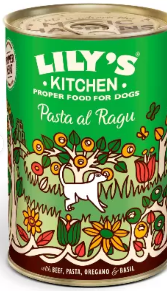 Lily's Kitchen Pasta Al Ragu 400gr