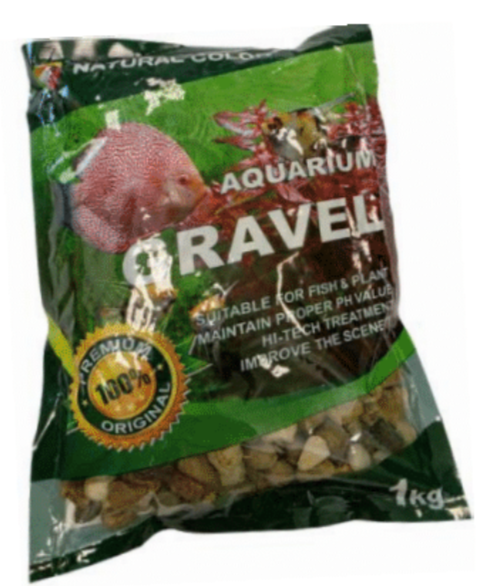 Colorful Stones Aquarium Gravel 0.5-1cm - 1KG