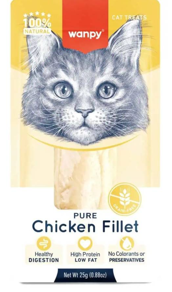 Wanpy Pure Chicken Fillet 250gr