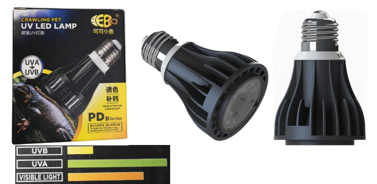 Reptile Led E27 UVB/UVA Spot Light 5%