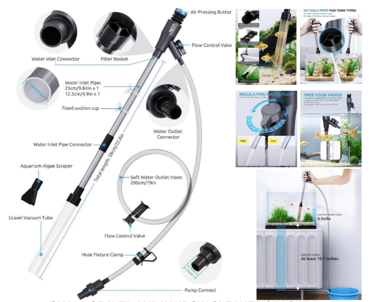 Small Gravel And Window Cleaner Seaoura
