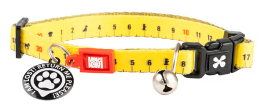 Max & Molly Smart I.D Collar Ruler Cat