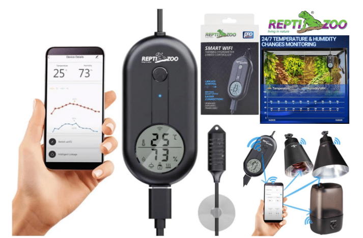 REPTIZOO Smart WiFi Thermometer & Hygrometer