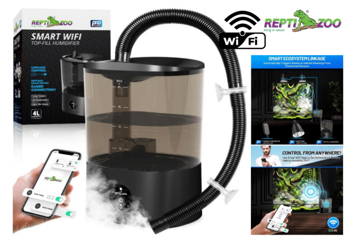 REPTIZOO Smart WiFi Reptile Fogger 4L
