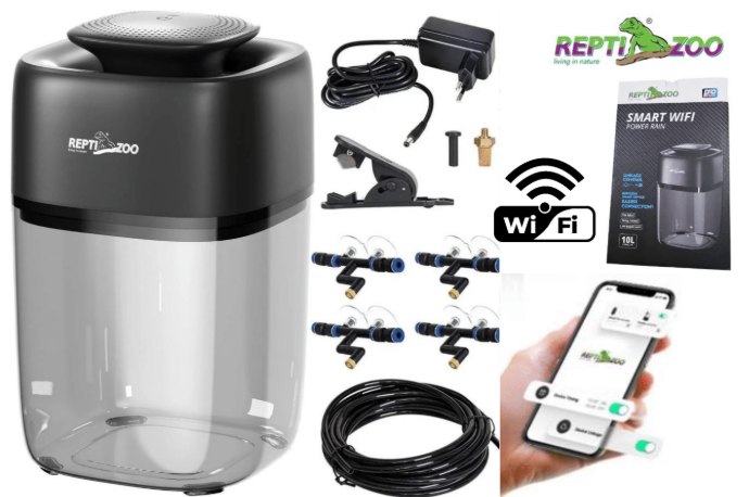REPTIZOO Smart WiFi Power Rain 10L