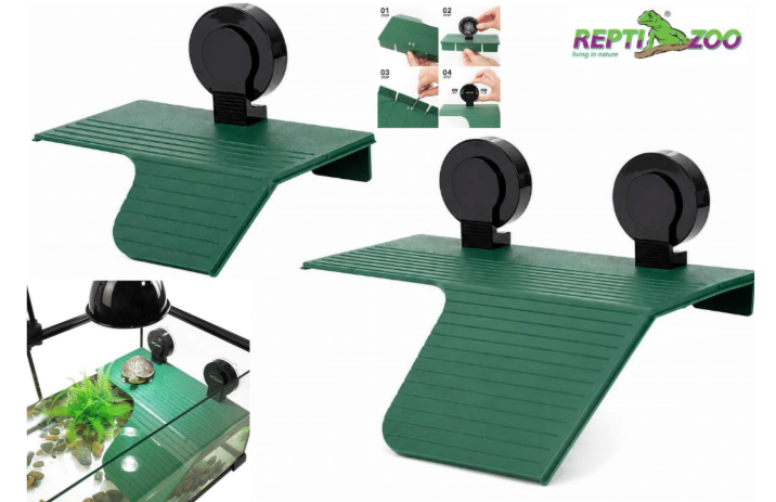 REPTIZOO Turtle Basking & Climbing Platform Medium