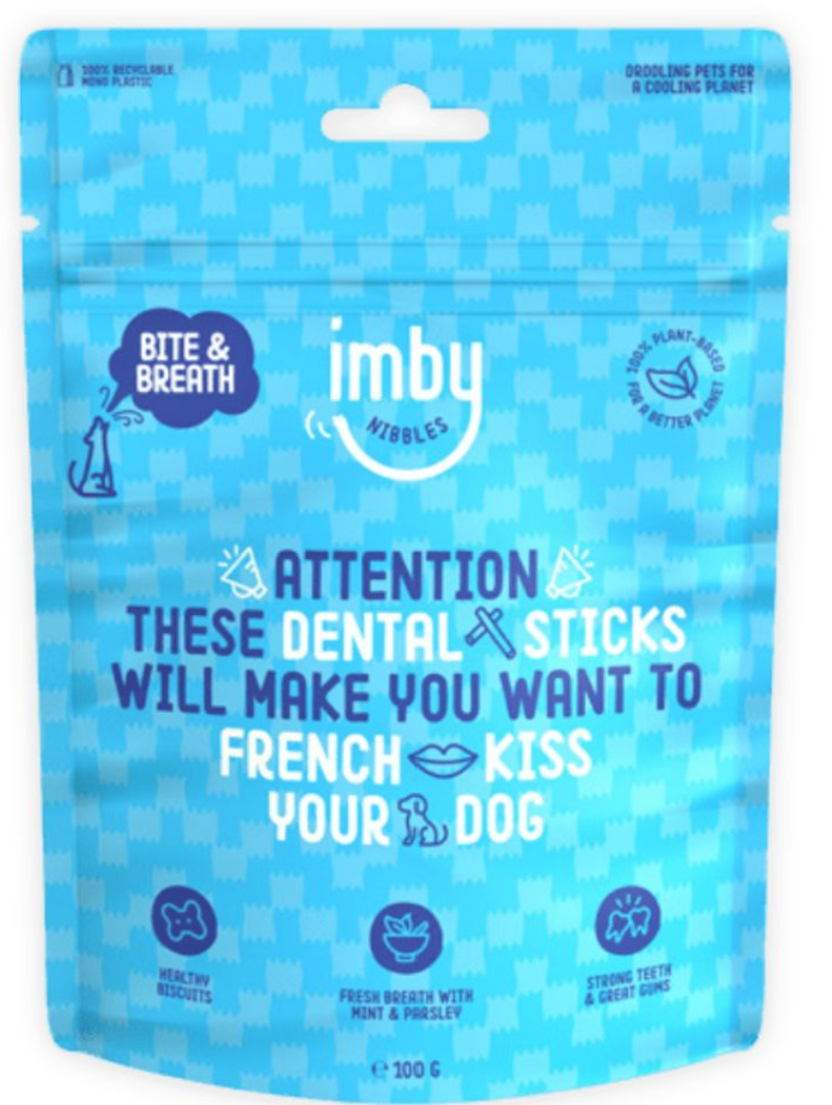 Imby Hypoallergenic Plant-Based Dental Sticks 100gr
