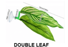 Betta Fish Rest Leaf Double Leaf