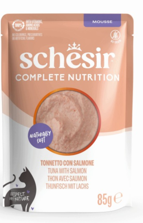 Schesir Tuna with Salmon Mousse 85gr