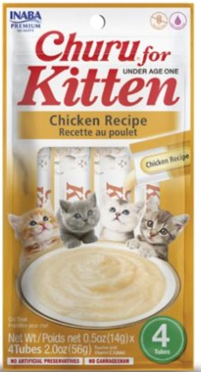 Churu Kitten Chicken 4pk