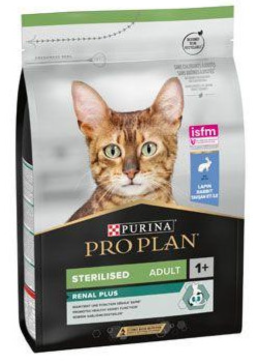 Purina Pro Plan Sterlised Optirenal With Rabbit 400gr
