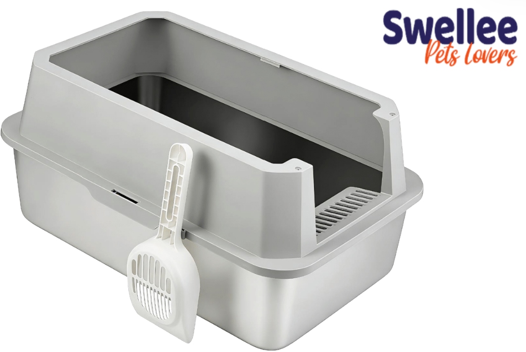 Key-West Inox Stainless Steel Litter Box 60x40x30cm