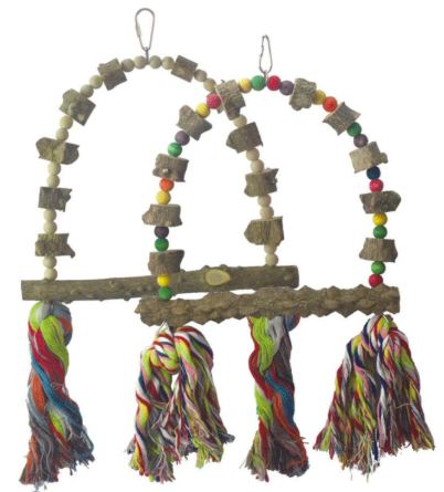 Pepper Wood Swing Bird Toy