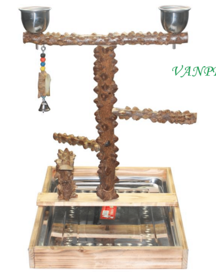 Pepper Wood Parakeet Stand